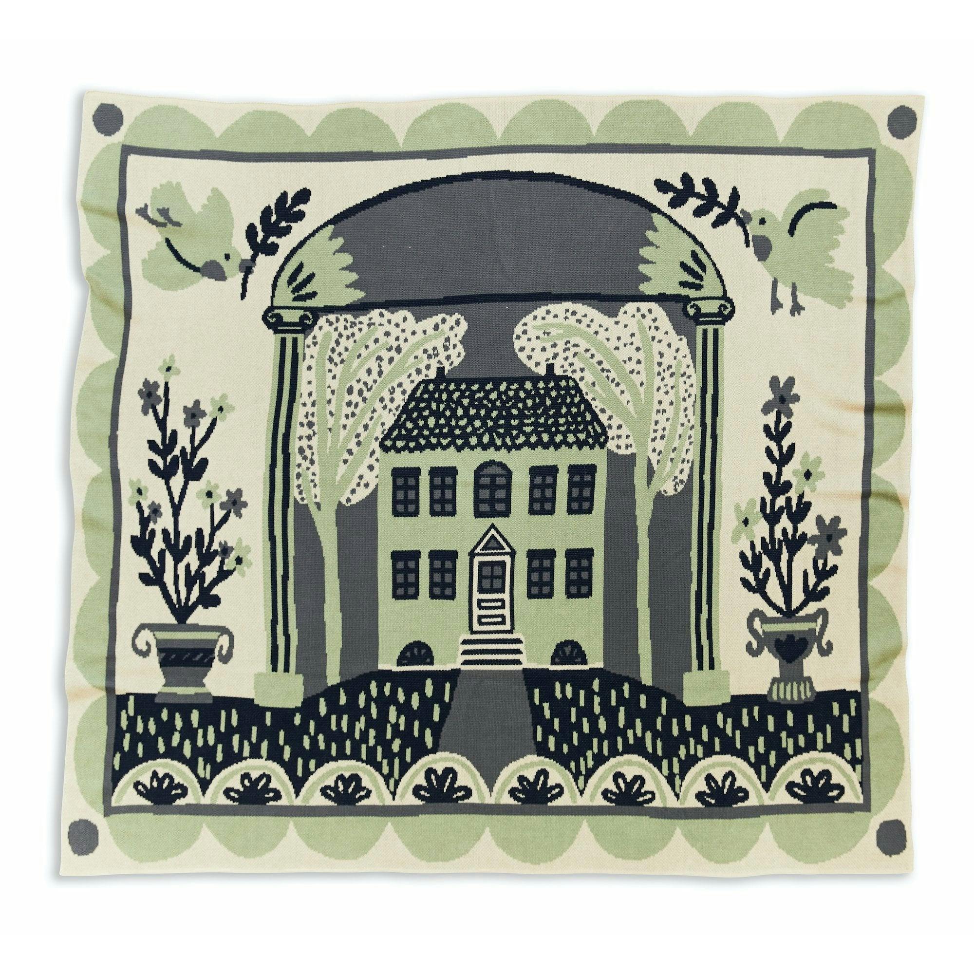 Home Is Knit Blanket