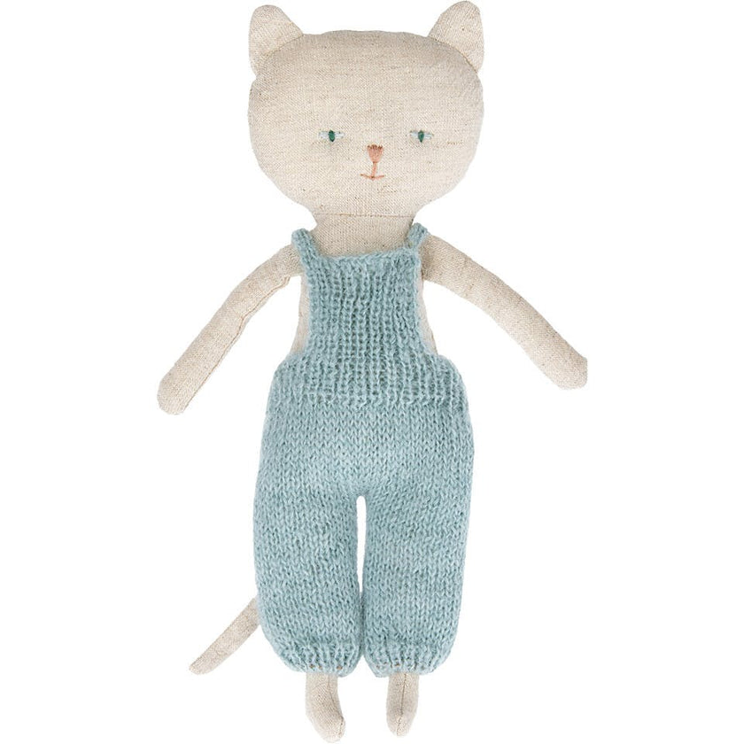 Kitten in Overalls - Blond