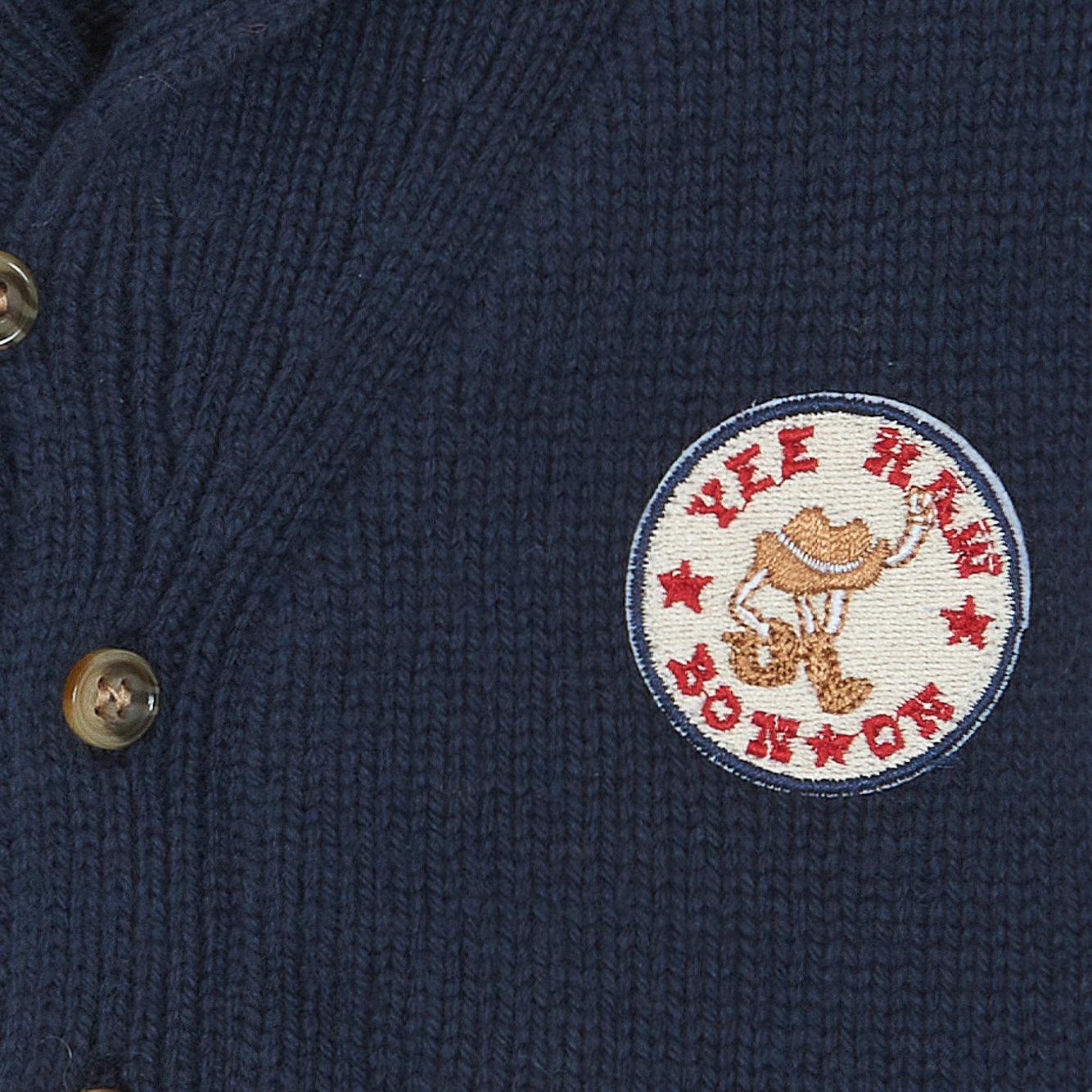 Hubert Collared Baby Cardigan