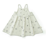 Organic Tie Back Strap Dress