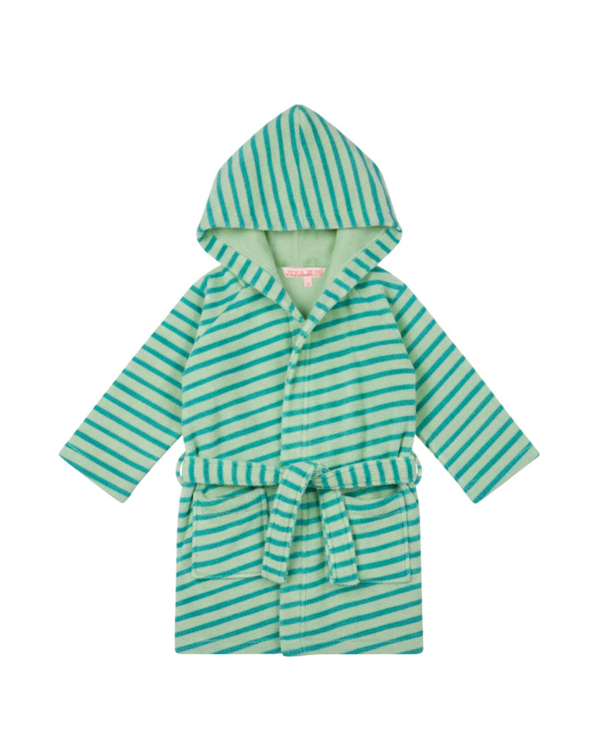 Bathrobe Vague Bleu