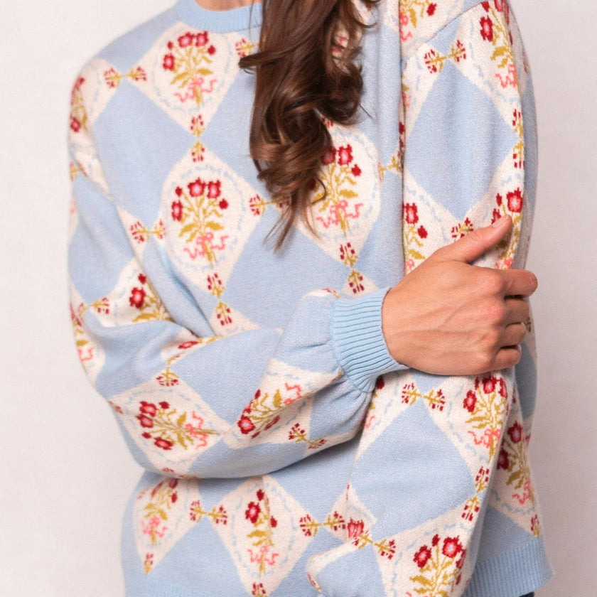 Vivienne Sweater in Mosaic Bloom