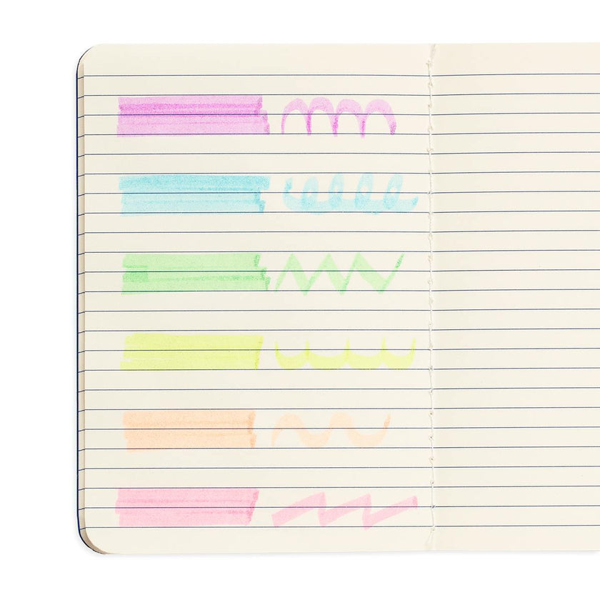 Oh My Glitter! Neon Highlighters - Set of 6