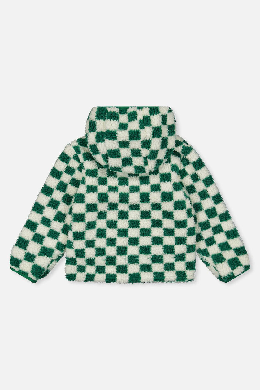 Reversible Mid-Season Jacket Forest Green