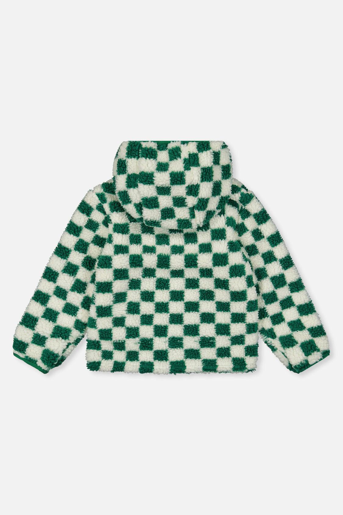 Reversible Mid-Season Jacket Forest Green