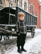Winter Plaid Unisex Pullover