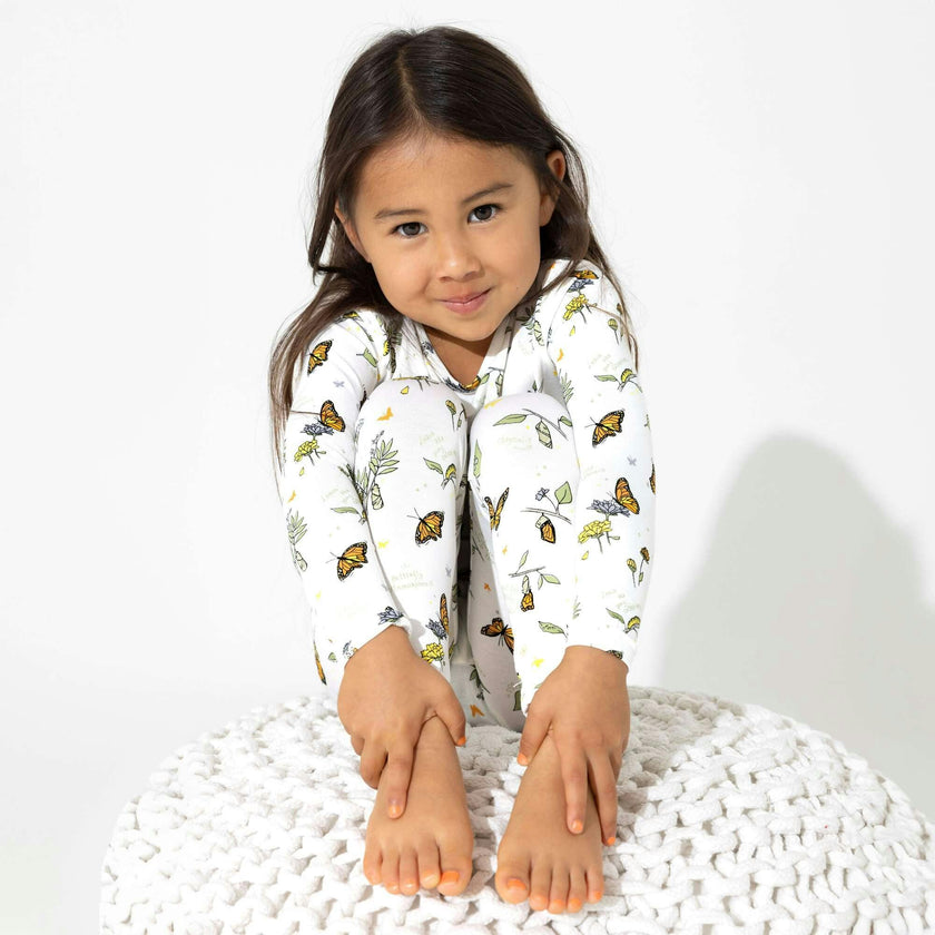 Monarch Bamboo Kids Pajamas