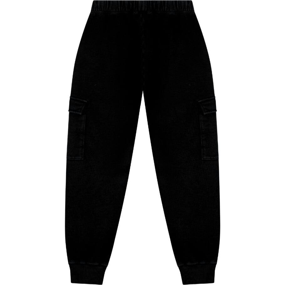 Tenly Cotton Fleece Cargo Jogger Pant