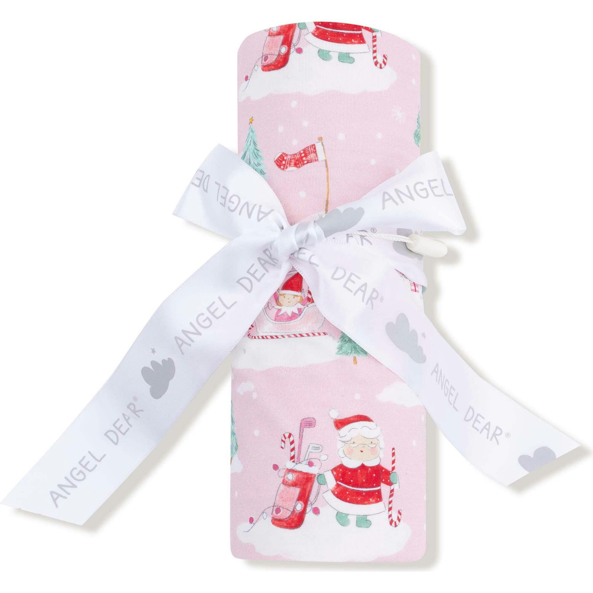 Golfing Mrs. Claus and Elves - Swaddle Blanket