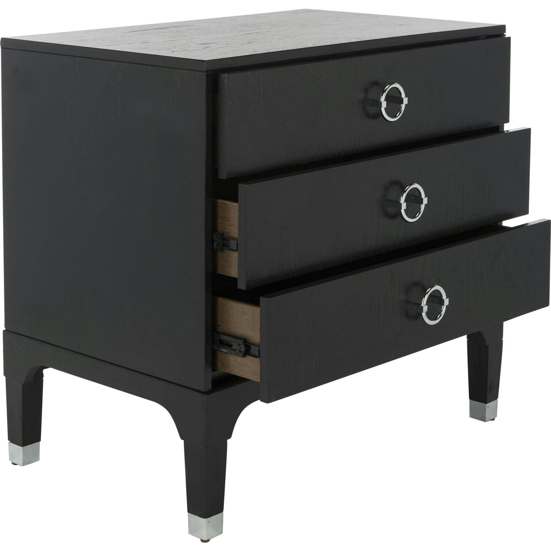 Lorna 3-Drawer Nightstand
