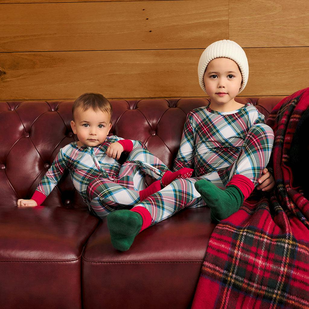 Portia Plaid Classic Pajama Set