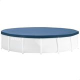 Metal Frame Pool Cover: Round 10'