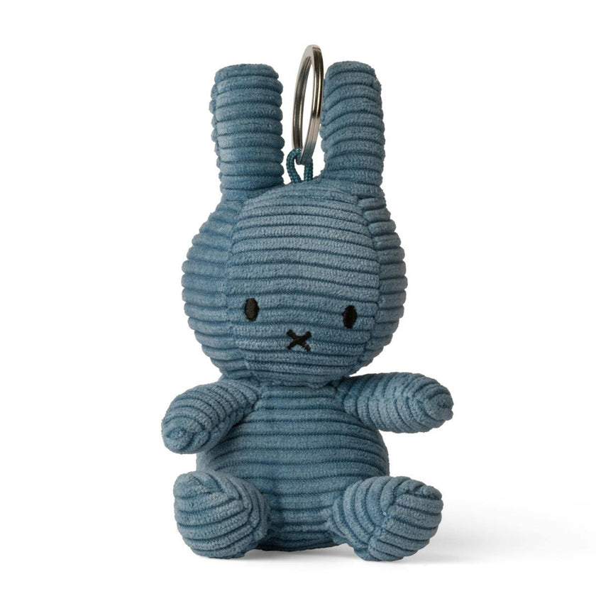 Keychain MIFFY ECO Corduroy Aviator Blue 4"