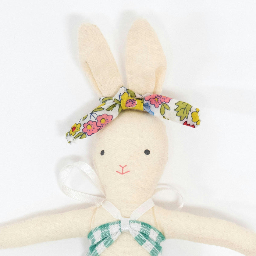 Caravan Bunny Mini Suitcase Doll