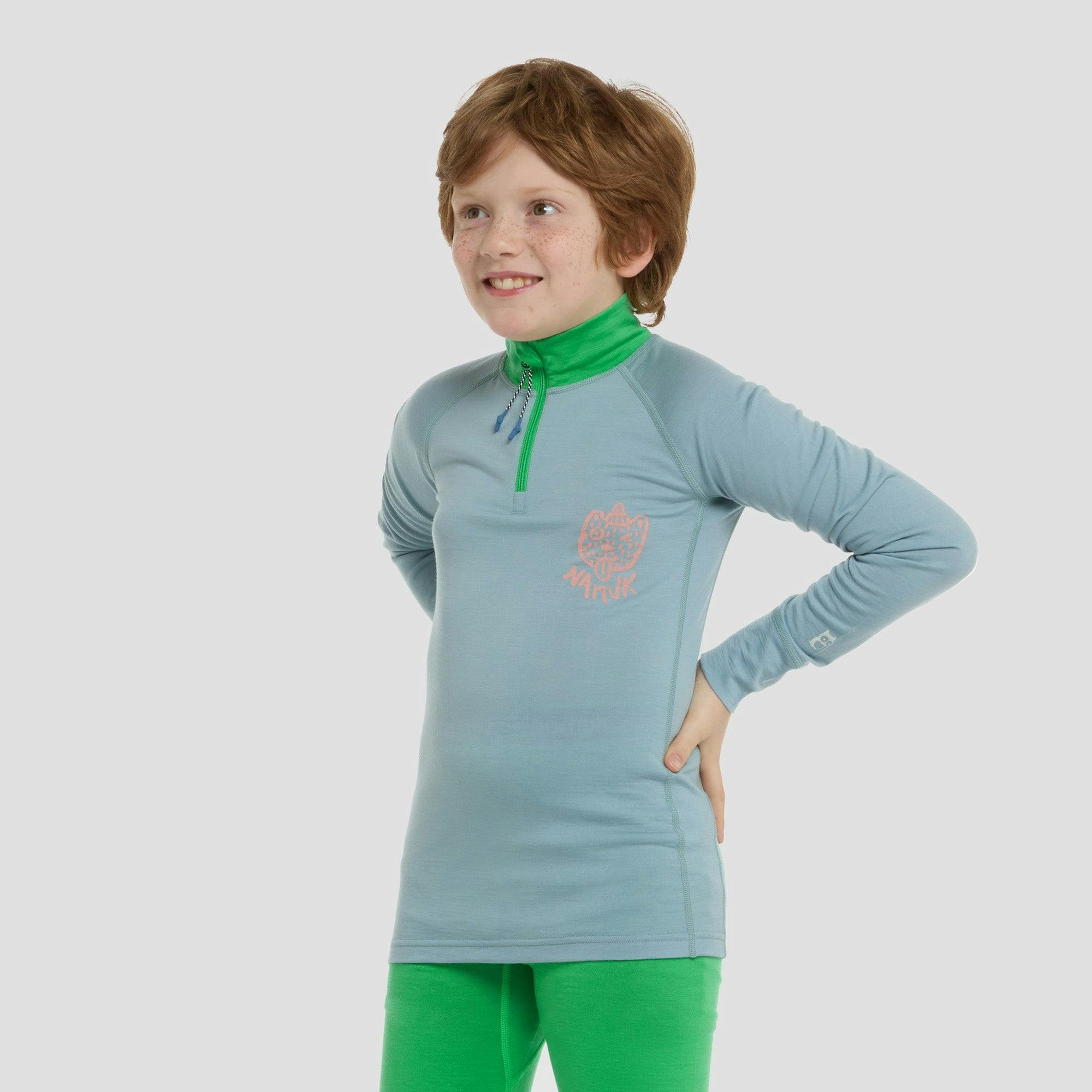 Honu Merino half-zip longsleeve 