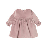 Newborn Girl Velvet Dress