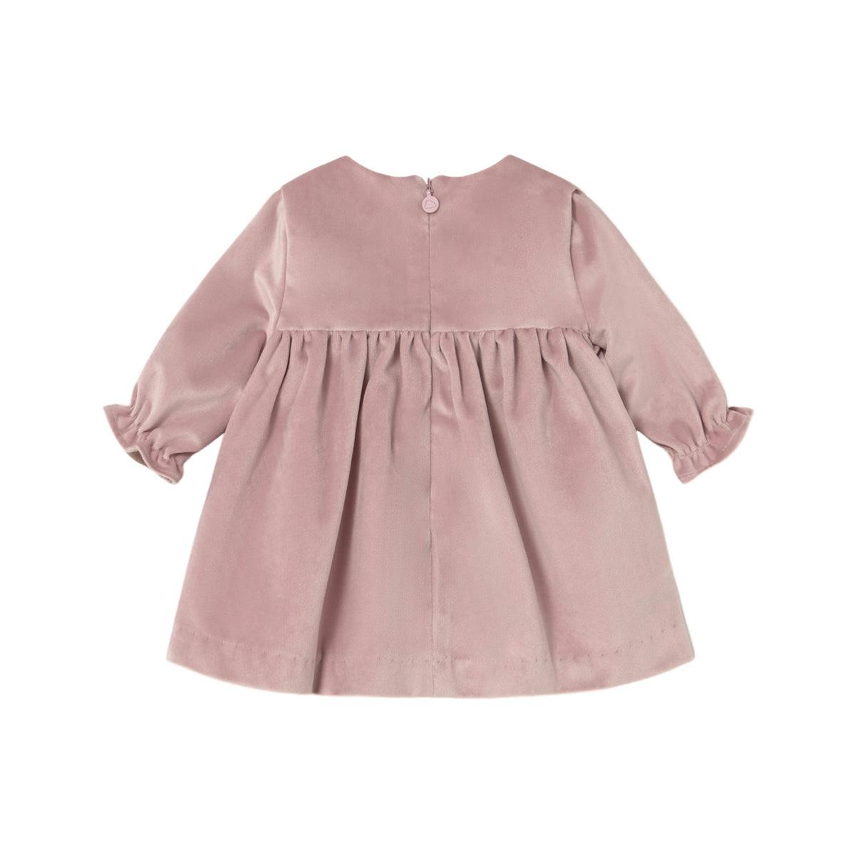 Newborn Girl Velvet Dress
