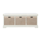 Landers 3-Drawer/Cushion Storage Bench