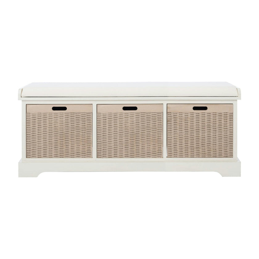 Landers 3-Drawer/Cushion Storage Bench