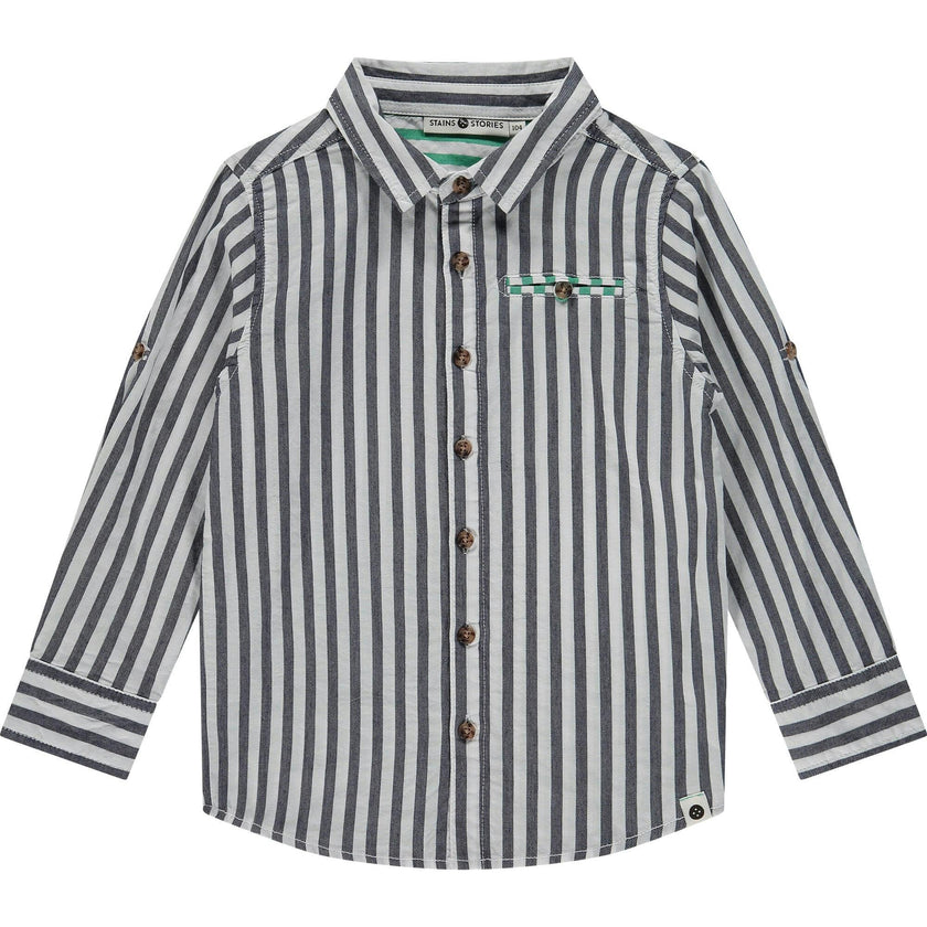 Striped Button Up Shirt