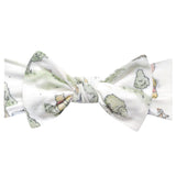 Knit Headband Bow - Hundred Acre Wood