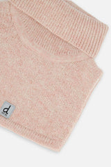 Knit Turtle Neckwarmer Pale Dusty Pink