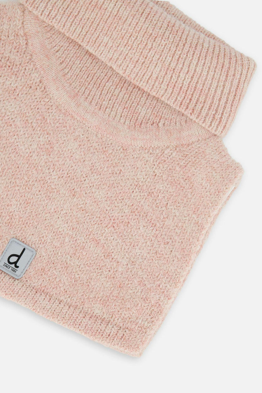 Knit Turtle Neckwarmer Pale Dusty Pink