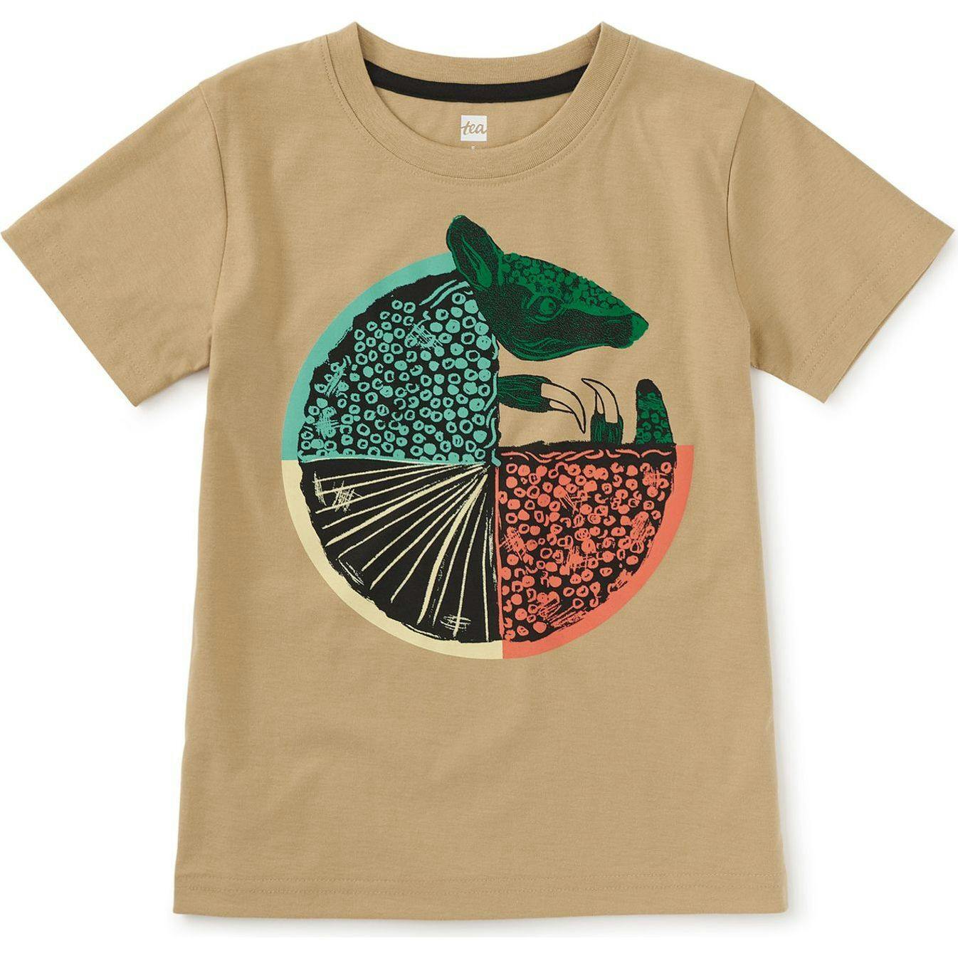 Armadillo Graphic Tee, Brown