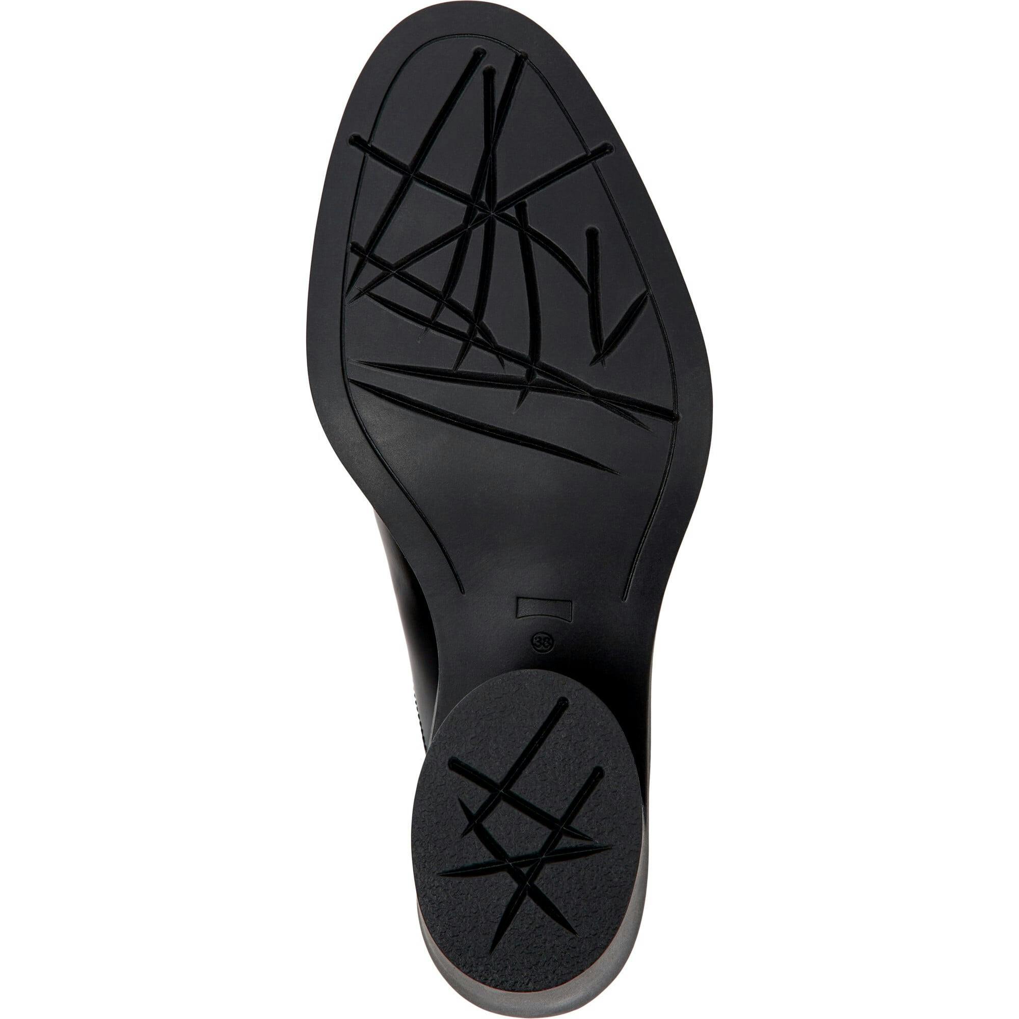 Women's Bonnie Leather Mules, Black