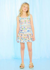 Sarah Embroidered Mini Skirt