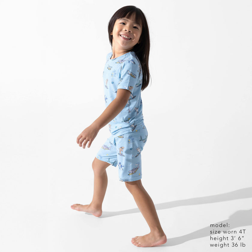 School Kids Pajama Short Set