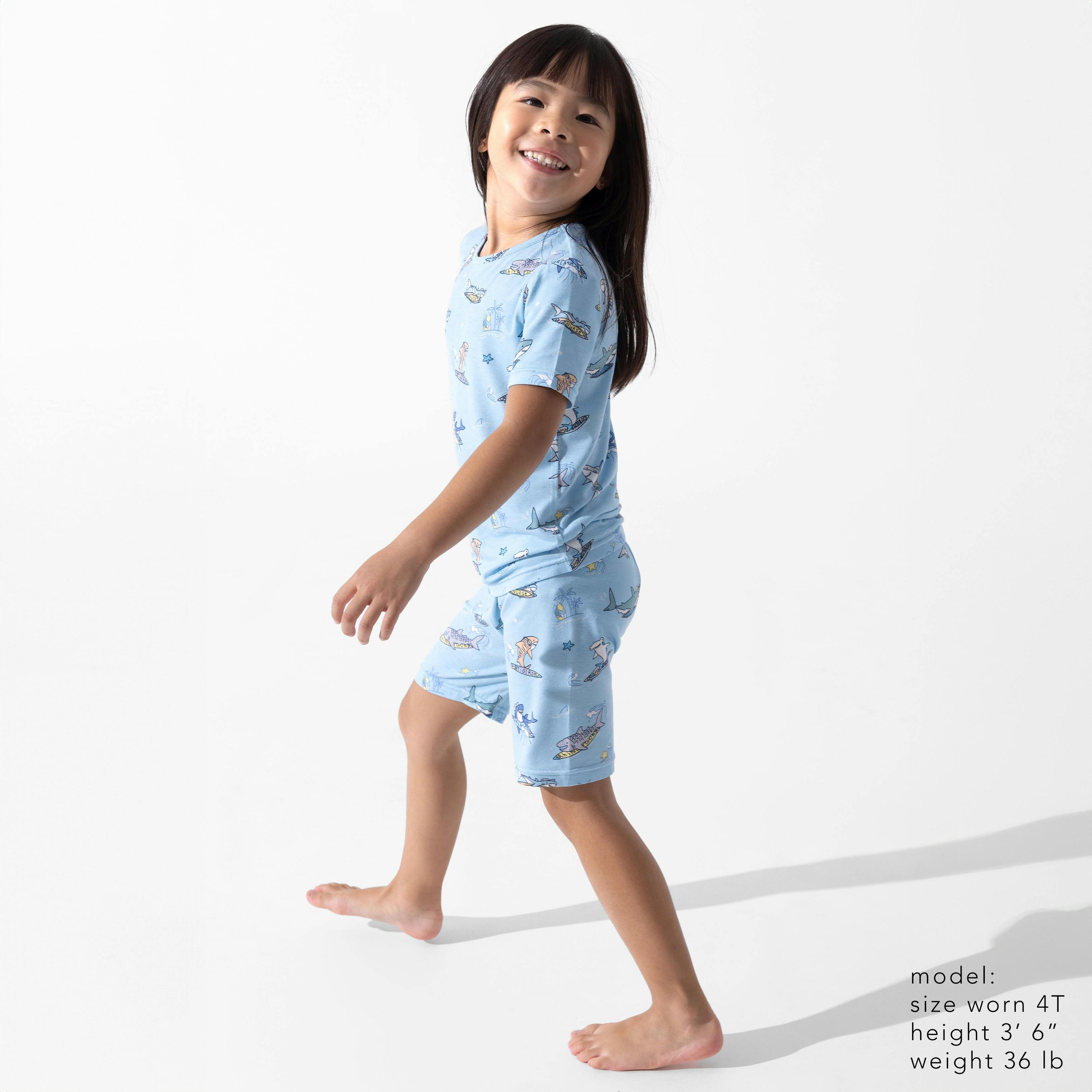 School Kids Pajama Short Set
