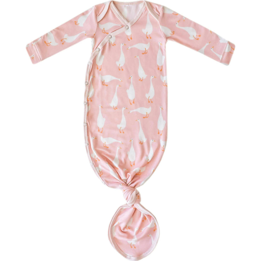 Goosie Newborn Knotted Gown
