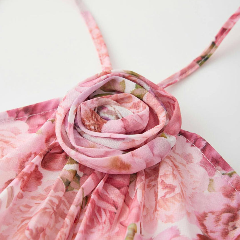 Julietta Frill Maxi Dress