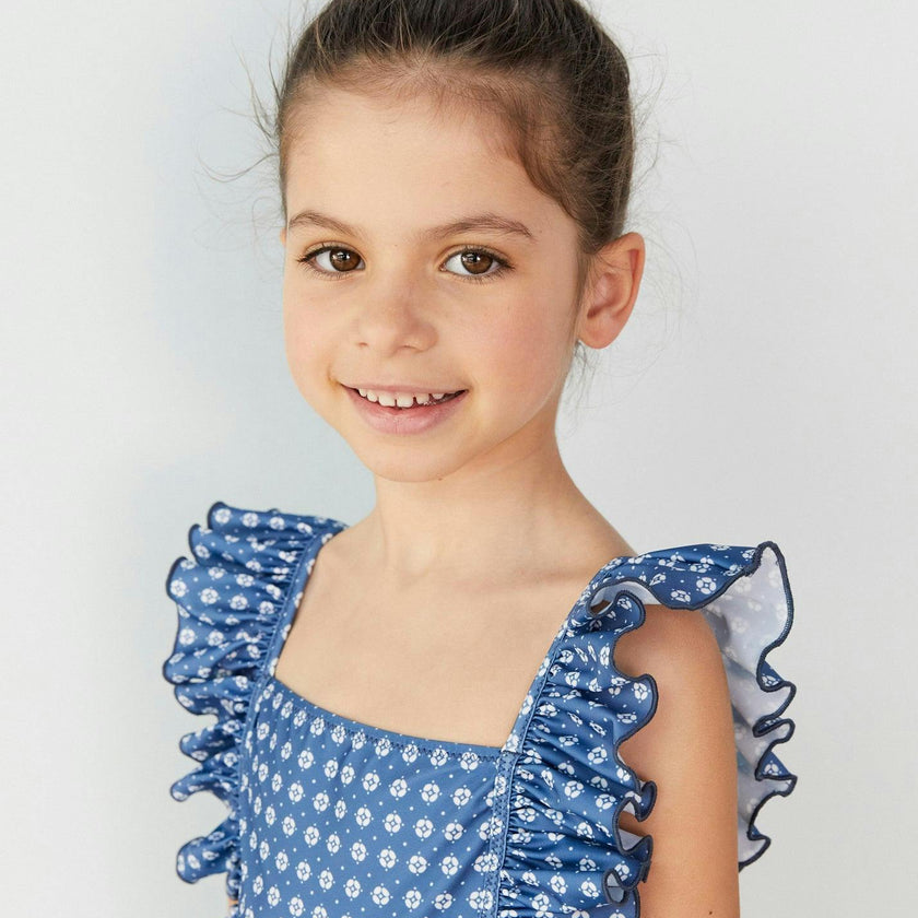 Girls' Ruffle Swimsuit