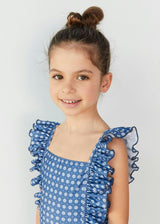 Girls' Ruffle Swimsuit