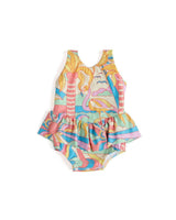 The Paradiso - Girls Ruffle One Piece with Tutu UPF 50+