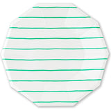 Clover Frenchie Striped Large Plates