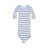 Vintage Stripe - Blue - Knotted Gown
