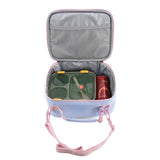Cornelia Backpack with Lunch Bag and Pencil Case in Baby Blue