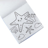 Carry Along! Coloring Book and Crayon Set - Sea Life - Set of 9 Crayons