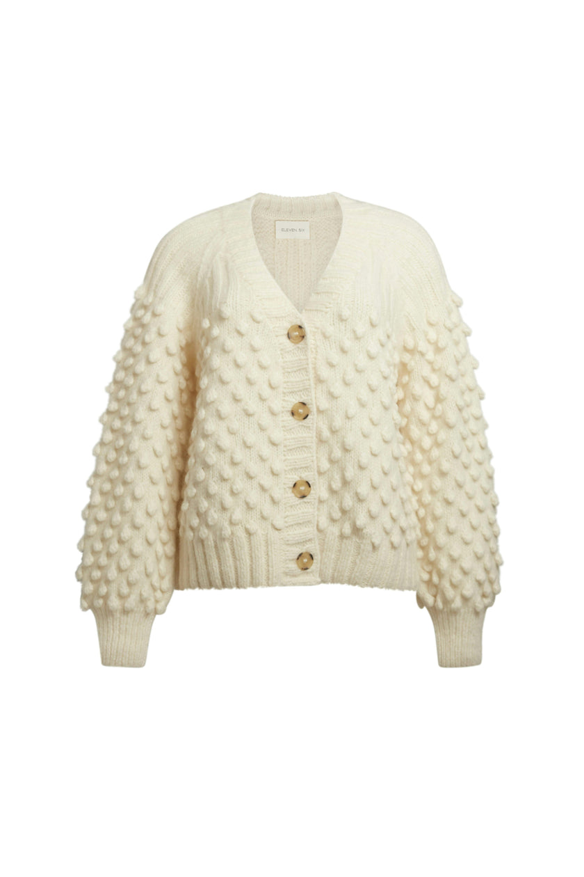 SAGE CARDI | IVORY