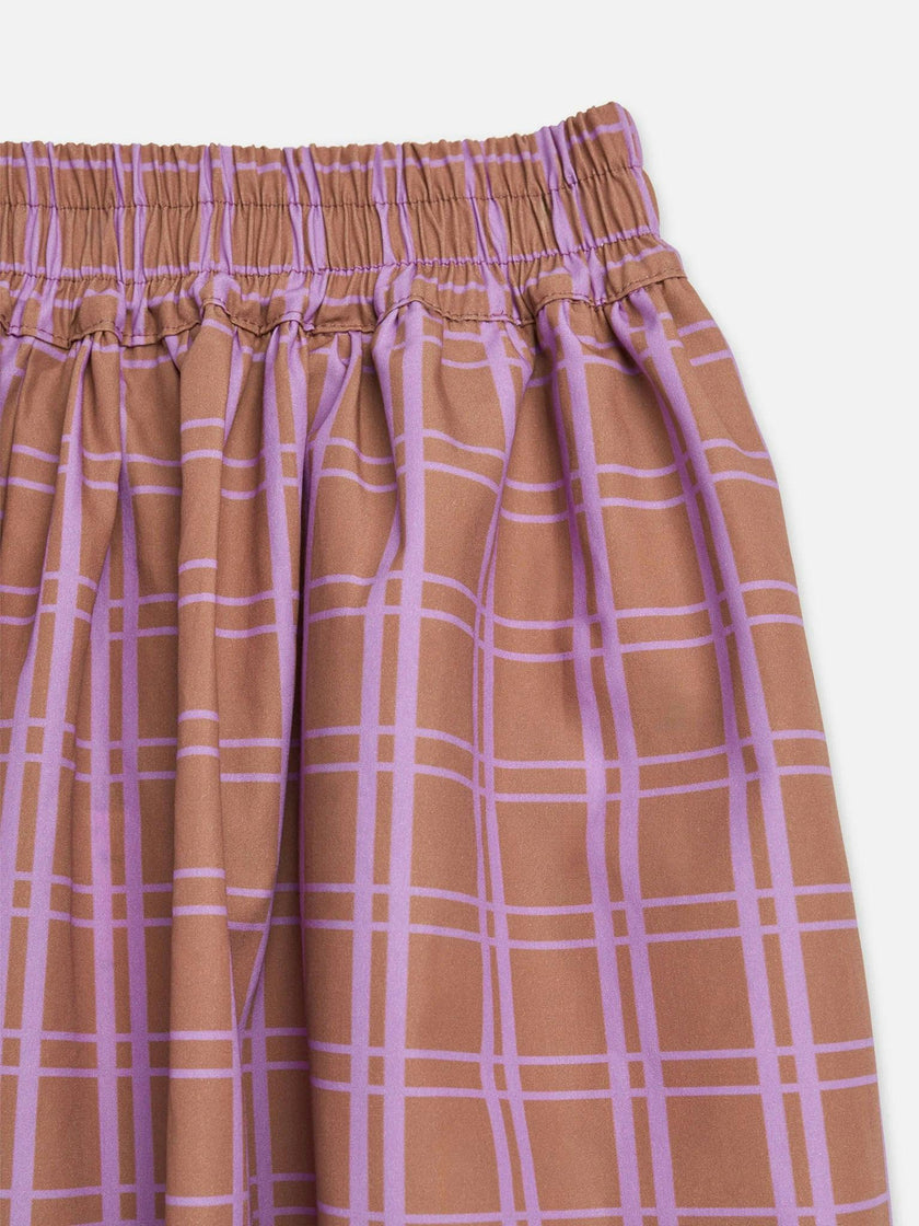 women's balloon trousers - florence blush