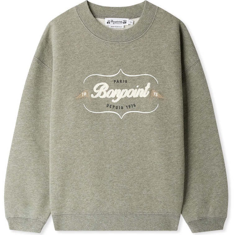 BONPOINT Tonino Swearshirt - Vert De Gris