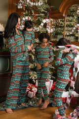 Kids So Soft Pajama Set in Alpine Noel