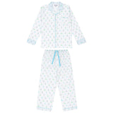 Men's Golf Long PJ Set - Organic Cotton Poplin