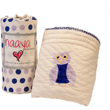 Organic Purple Owl Quilt