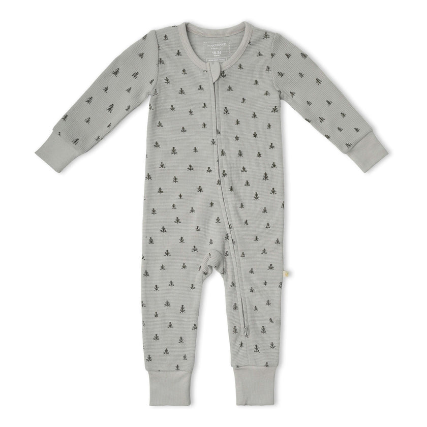 Organic 2-Way Zip Romper - Tiny Pines