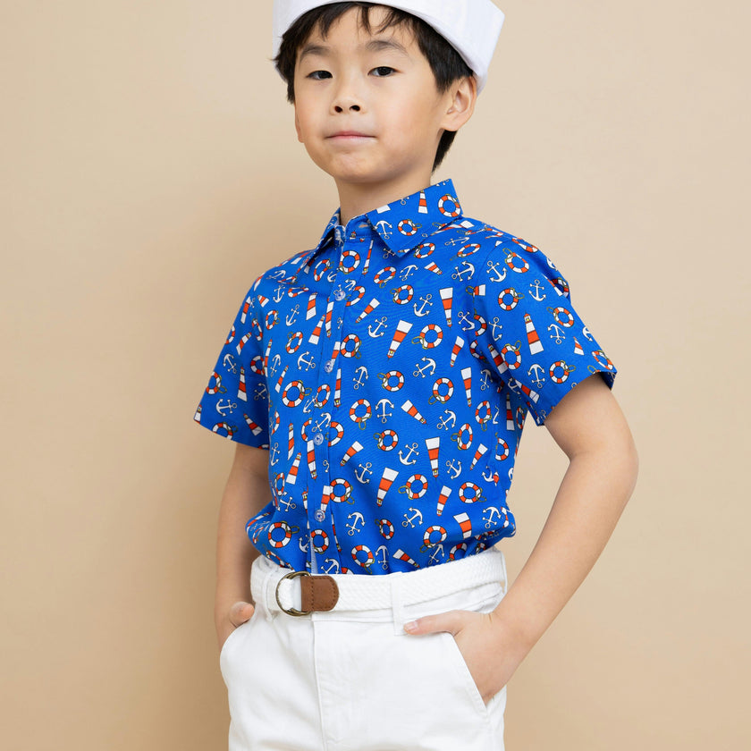 Seaside Shirt in Short Sleeves