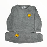 Blue Bright Smile Patch Fuzzy Set
